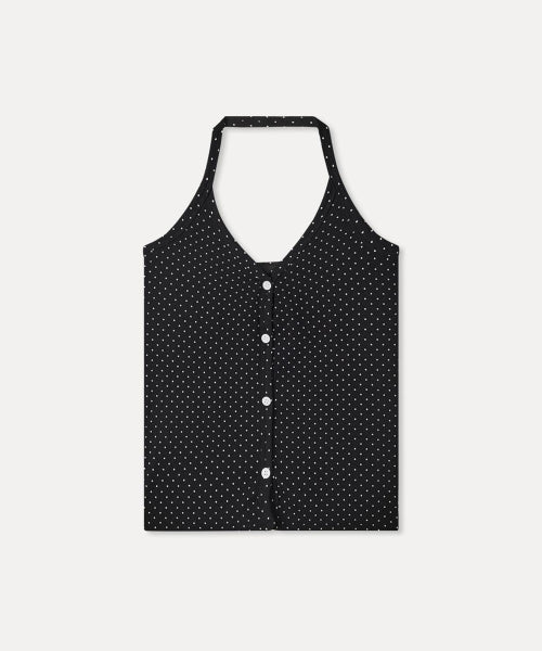 MIXXO MIXXO T-Shirt Halter Button Sleeveless