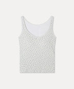 MIXXO MIXXO T-Shirt Small Flower Sleeveless with Built-in Cap