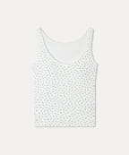 MIXXO MIXXO T-Shirt Small Flower Sleeveless with Built-in Cap