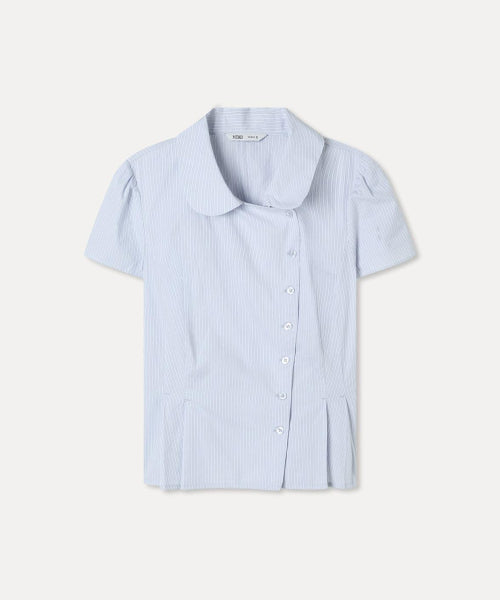 MIXXO MIXXO Shirt Round Collar Striped (C)