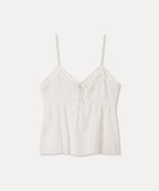 MIXXO MIXXO Ribbon Frill Tank Top Blouse