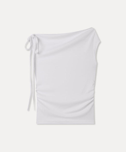 MIXXO MIXXO Cap Sleeve Tie T-Shirt S
