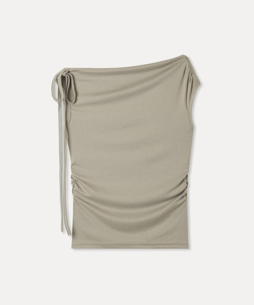 MIXXO MIXXO Cap Sleeve Tie T-Shirt S