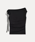 MIXXO MIXXO Cap Sleeve Tie T-Shirt S