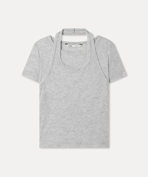 MIXXO MIXXO T-Shirt Halterneck See-Through
