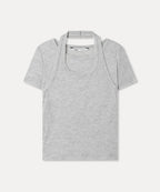 MIXXO MIXXO T-Shirt Halterneck See-Through