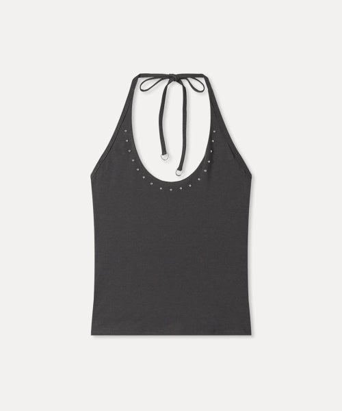 MIXXO MIXXO T-Shirt Studded Halterneck (C)