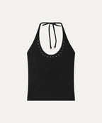 MIXXO MIXXO T-Shirt Studded Halterneck (C)