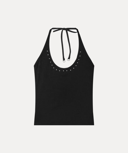 MIXXO MIXXO T-Shirt Studded Halterneck (C)