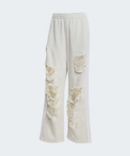ADIDAS ADIDAS Distressed Sweatpants - Gray