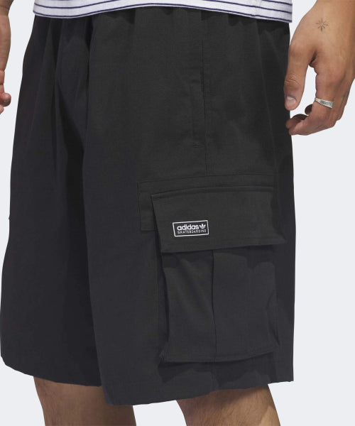ADIDAS ADIDAS Skateboarding Cargo Short Pants - Black