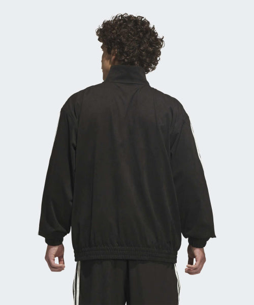 ADIDAS ADIDAS Skateboarding Vintage Super Firebird Track Top - Black: Cream White
