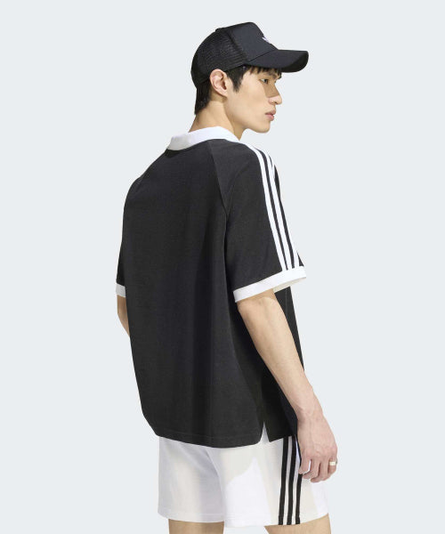 ADIDAS ADIDAS Terry Polo Shirt - Black