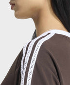 ADIDAS ADIDAS 3-Stripe T-shirt - Aura Coffee
