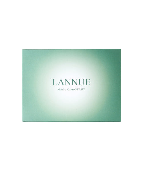 LANNUE Day routine matcha 4-piece set [1 toner, 1 serum, 1 cream, 1 pack cleanser]