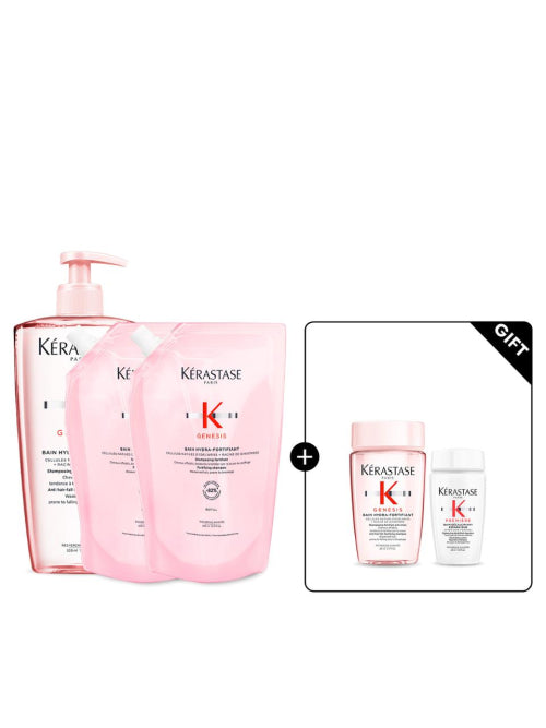 KERASTASE Bang Genesis Sprout Shampoo 1.5L Set (+Bang Genesis 30ml+Sueng Genesis 75ml)