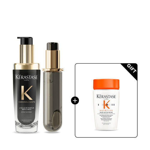 KERASTASE Chronologist Perfume Oil 75ml + Refill 75ml (+Bang Nutritive 80ml)