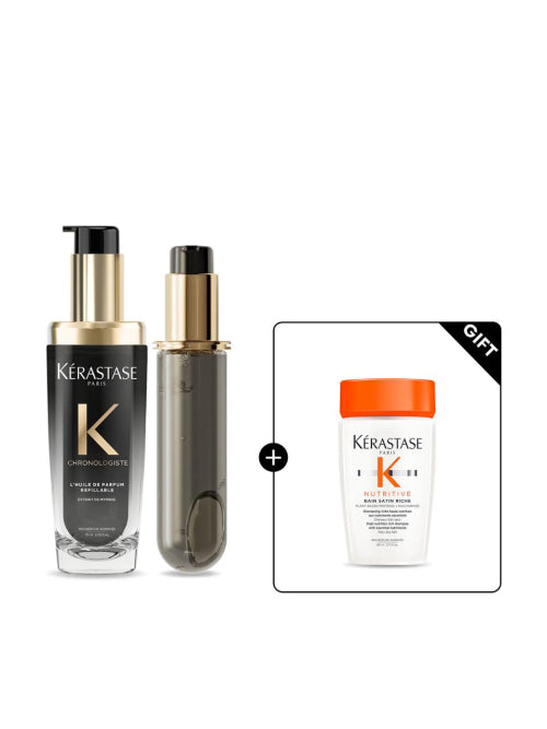 KERASTASE Chronologist Perfume Oil 75ml + Refill 75ml (+Bang Nutritive 80ml)