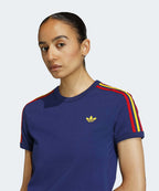 ADIDAS ADIDAS 3-Stripe Slim T-shirt - Size
