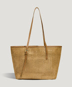 ADIDAS ADIDAS Crochet Tote Bag - Brown