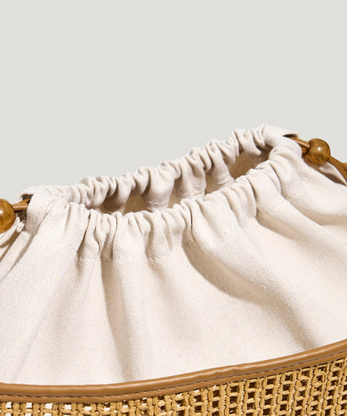 ADIDAS ADIDAS Crochet Tote Bag - Brown