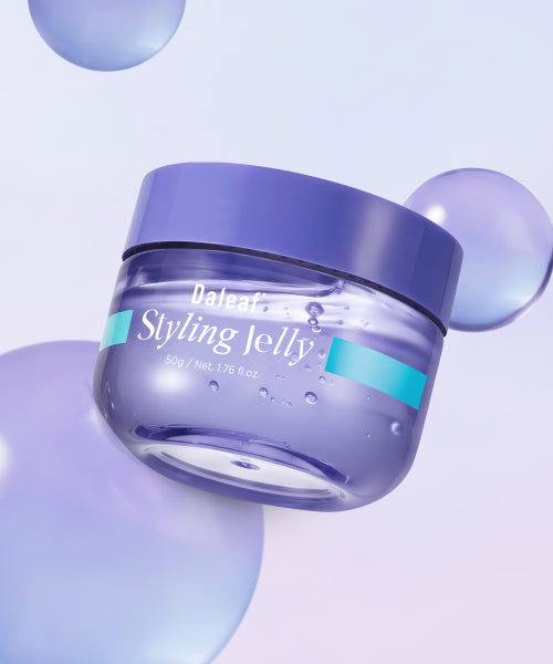 DALEAF Glam Texture Soft Women’s Styling Jelly Wax + Hair Fixer 30ml (Wet/Natural)