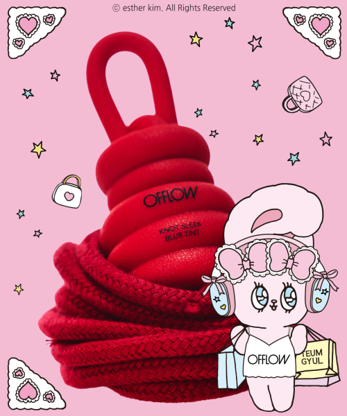 OFFLOW OFFLOW Esther Bunny Not Slick Blur Tint + Glazed Liquid
