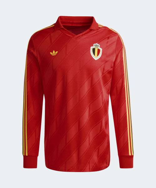 ADIDAS ADIDAS T-Shirt Belgium Home Jersey 1986 - Red