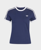 ADIDAS ADIDAS 3-Stripe Slim T-shirt - Night Indigo