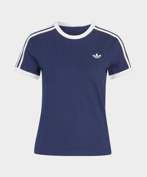 ADIDAS ADIDAS 3-Stripe Slim T-shirt - Night Indigo