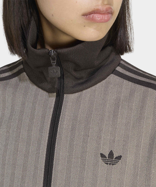 ADIDAS ADIDAS Classic Track Top - Brown