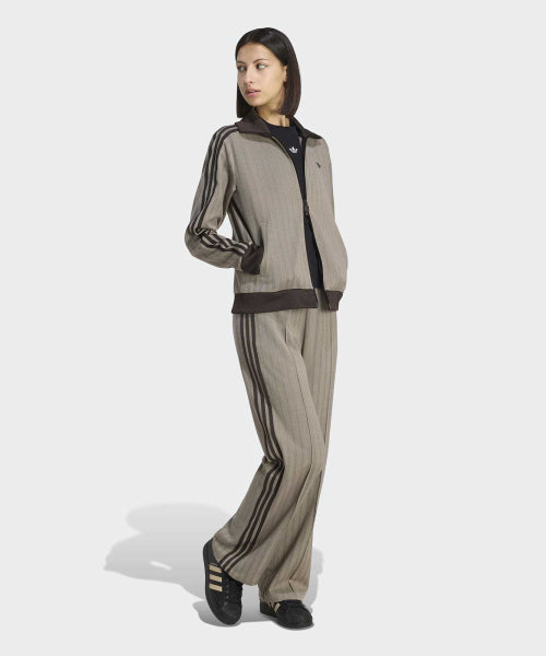 ADIDAS ADIDAS Classic Track Top - Brown