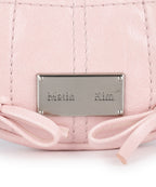 MATIN KIM MATIN KIM HALF SHIRRING RIBBON CHARM