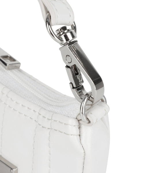 MATIN KIM MATIN KIM Half Shirring Ribbon Charm in Ivory
