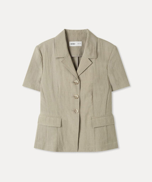 MIXXO MIXXO Jacket Slim Fit Short Sleeve