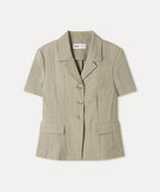 MIXXO MIXXO Jacket Slim Fit Short Sleeve