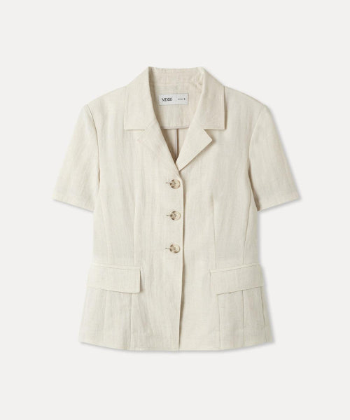 MIXXO MIXXO Jacket Slim Fit Short Sleeve