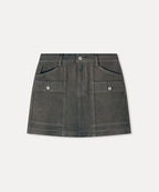 MIXXO MIXXO Cargo Denim Miniskirt