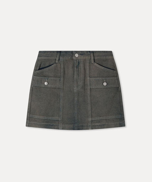 MIXXO MIXXO Cargo Denim Miniskirt