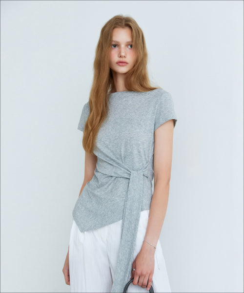 MIXXO MIXXO T-Shirt Tie Short Sleeve
