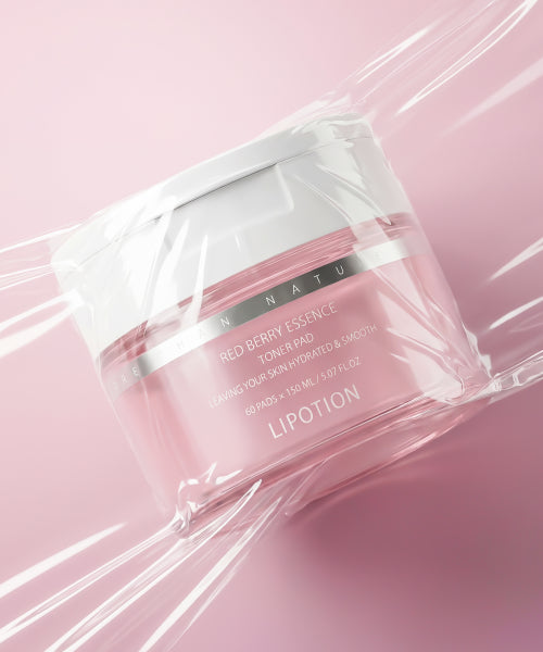LIPOTION LIPOTION Red Berry Essence Toner Pad 60 sheets