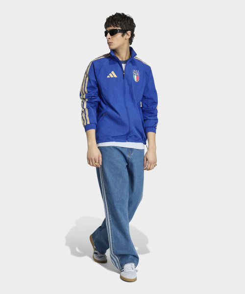 ADIDAS ADIDAS Italian Home Anthem Jacket - Blue