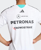 ADIDAS ADIDAS Mercedes AMG Petronas Formula 1 Team Driver Jersey - White