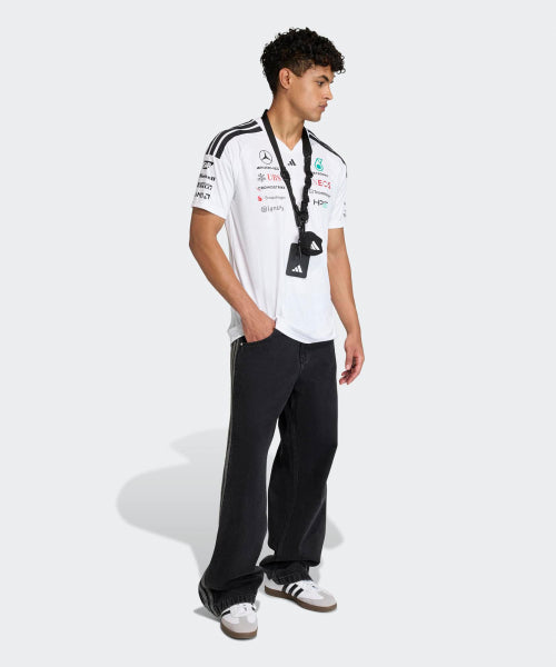 ADIDAS ADIDAS Mercedes AMG Petronas Formula 1 Team Driver Jersey - White