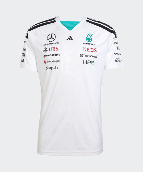 ADIDAS ADIDAS Mercedes AMG Petronas Formula 1 Team Driver Jersey - White