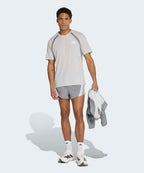 ADIDAS ADIDAS Adizero Archive Running T-Shirt - Gray