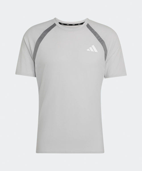ADIDAS ADIDAS Adizero Archive Running T-Shirt - Gray