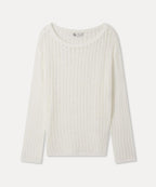 MIXXO MIXXO Crochet See-Through Long Sleeve Knit S
