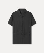 MIXXO MIXXO Shirt Belted Short-Sleeved