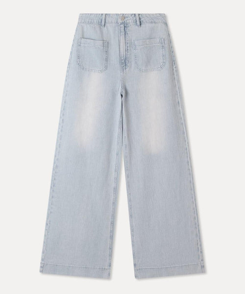 MIXXO MIXXO Denim Wide Flare Pants